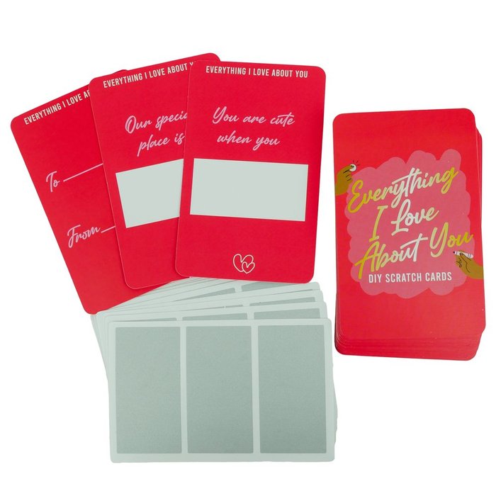 CARTA PERSONALIZABLE PARA RASCAR TODO LO QUE AMO DE TI | MAGS BRANDS | 1 UNIDAD | 5056004354644 Imagen principal del producto