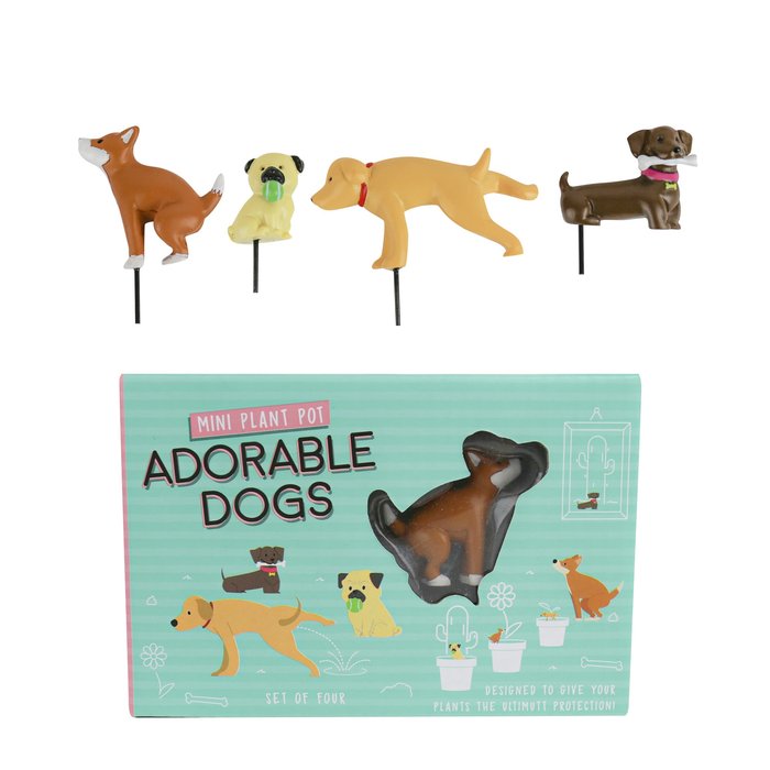Marcadores de plantas perros adorables MAGS Brands
