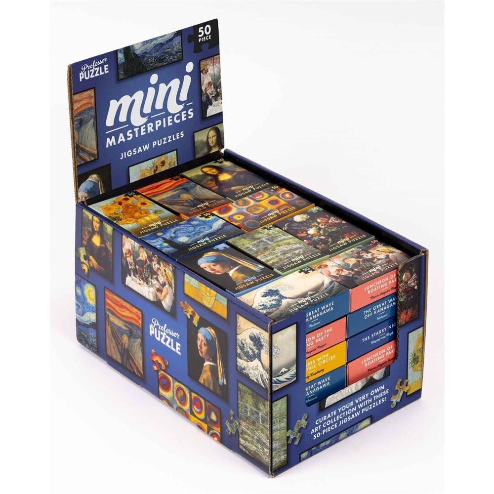 Expositor 60 Mini Puzzle de Obras de Arte Madnesstoys Imagen principal del producto