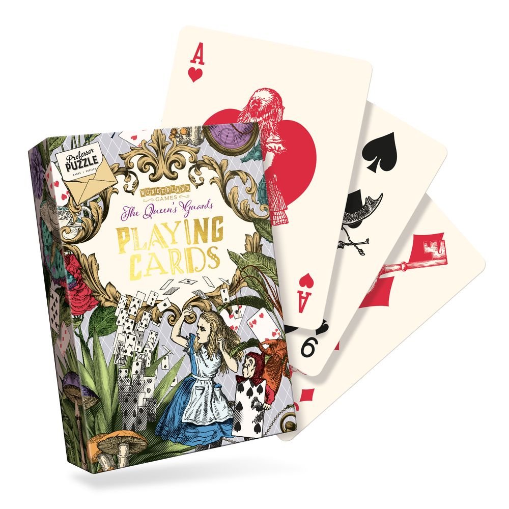 Juego Cartas Gigantes Alicia Pais Maravi the Queen's Guards MADNESSTOYS Imagen principal del producto
