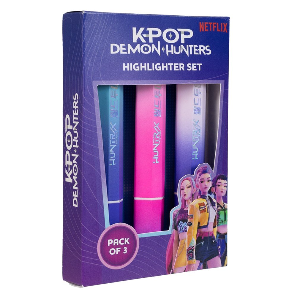 Pack 3 Subrayadores K-Pop Demon Hunters