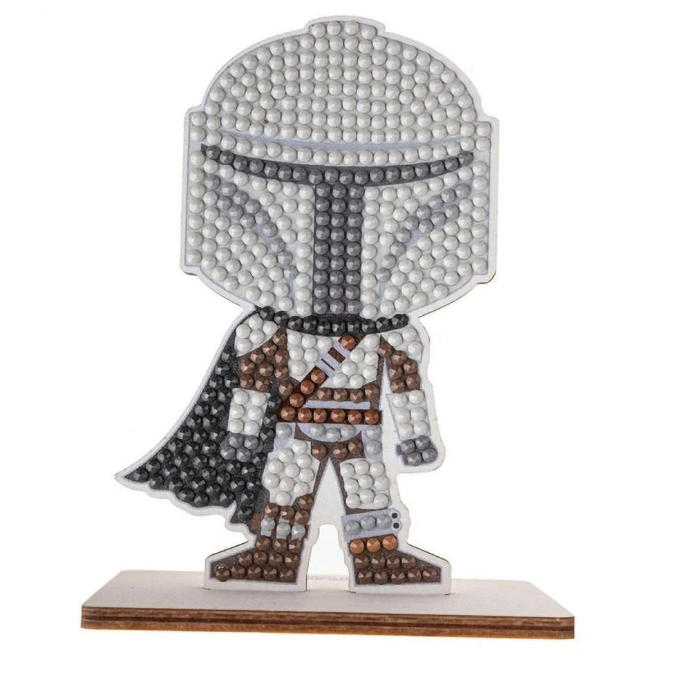Pinta con Diamantes Mandalorian Crystal Art Buddy CRAFT BUDDIES