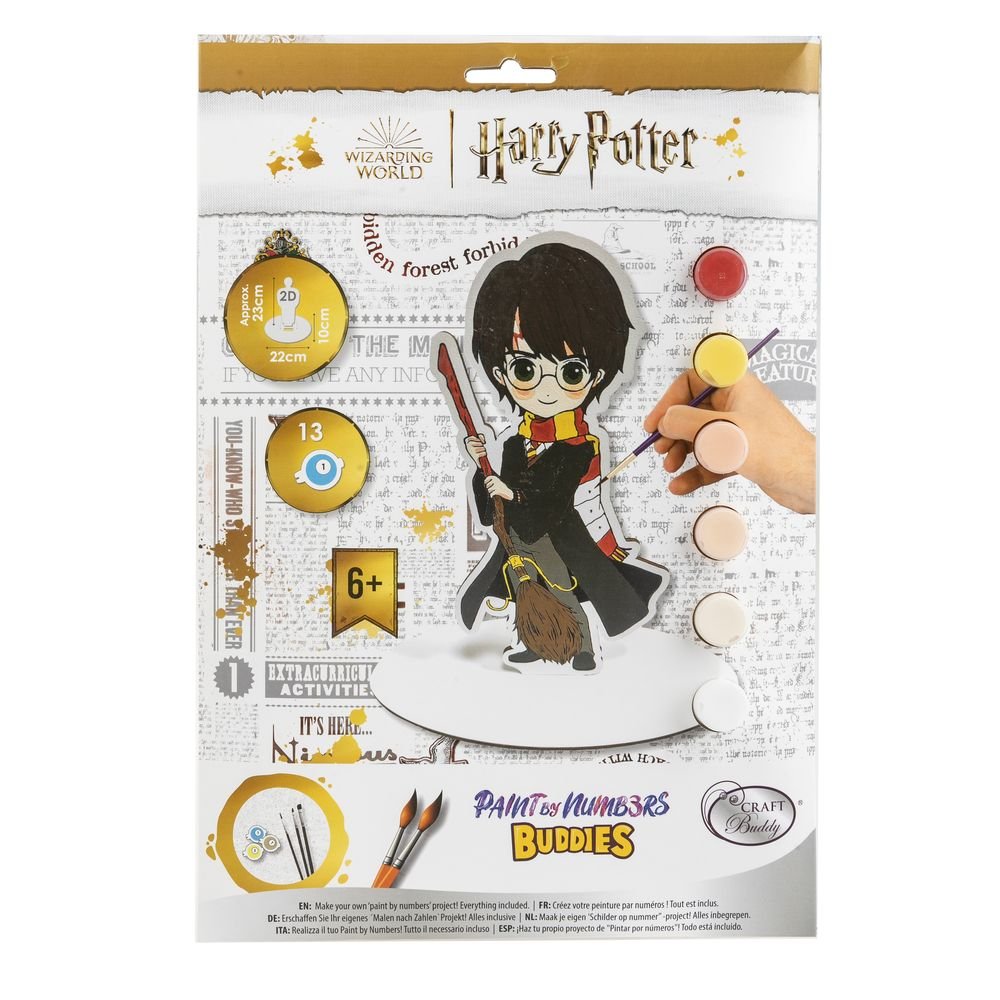 PINTAR POR NUMEROS BUDDY XL HARRY POTTER | CRAFT BUDDIES | 1 UNIDAD | 5056588610334 Imagen principal del producto