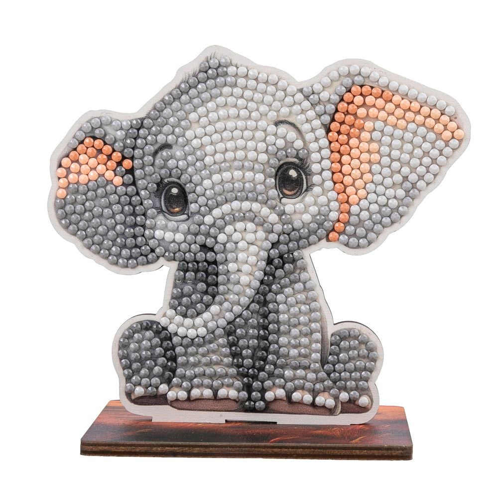 PINTAR DIAMANTE CRYSTAL ART BUDDY ELEFANTE | CRAFT BUDDIES | 1 UNIDAD | 5056588615155 Imagen principal del producto