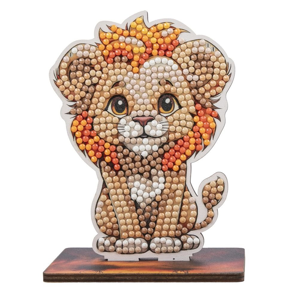 PINTAR DIAMANTE CRYSTAL ART BUDDY LEON | CRAFT BUDDIES | 1 UNIDAD | 5056588615179 Imagen principal del producto