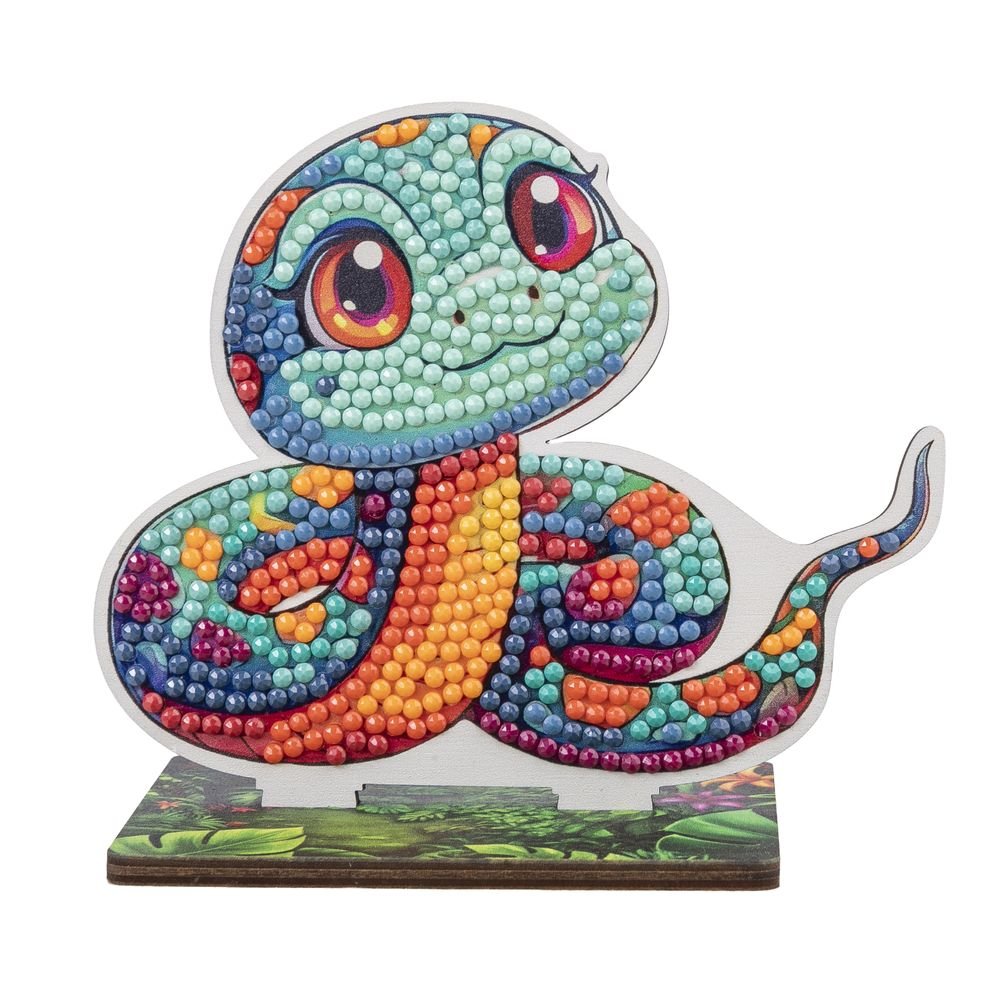 PINTAR DIAMANTE CRYSTAL ART BUDDY SERPIENTE | CRAFT BUDDIES | 1 UNIDAD | 5056588615223 Imagen principal del producto