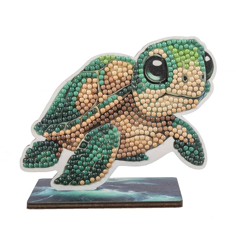 PINTAR DIAMANTE CRYSTAL ART BUDDY TORTUGA | CRAFT BUDDIES | 1 UNIDAD | 5056588615261 Imagen principal del producto