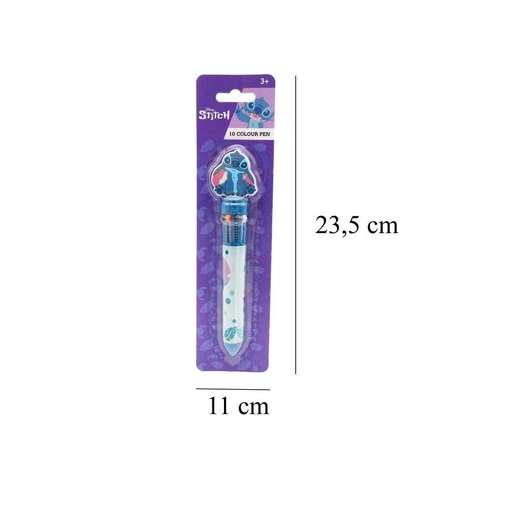 Boligrafo 10 Colores en Blister Stitch CYP