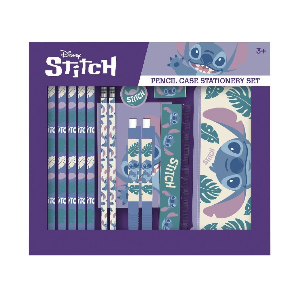 Set de Papeleria 14 Piezas en Caja Stitch CYP
