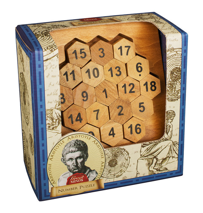 ROMPECABEZAS NUMEROS ARISTOTELES | MADNESSTOYS | 1 UNIDAD | 5060036531256 Imagen principal del producto