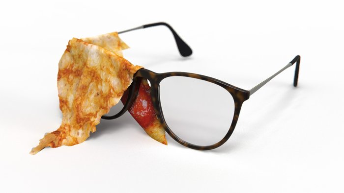 Toallita Limpiagafas Microfibra Pizza MAGS BRANDS Imagen principal del producto