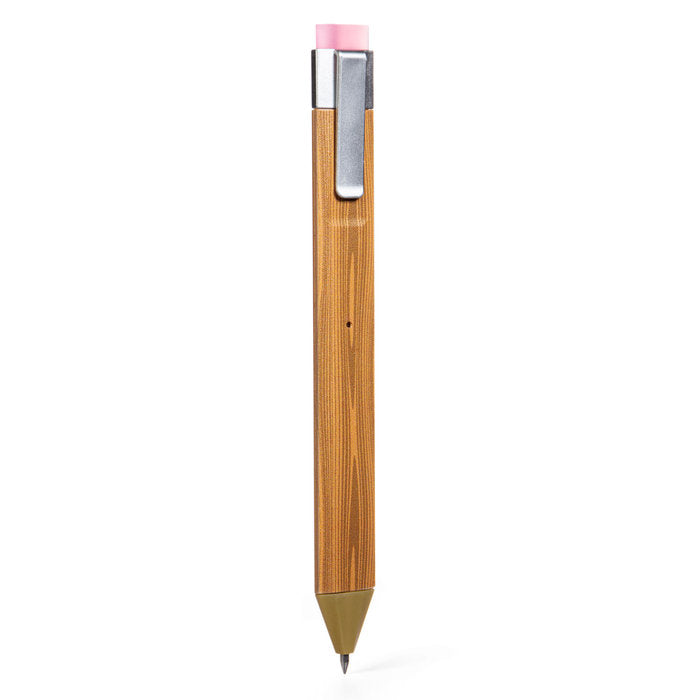 MARCAPAGINAS PEN BOOKMARK MADERA | 1 UNIDADES | (THINKING GIFTS)