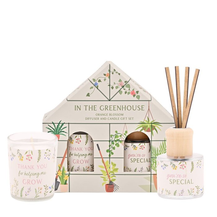 Juego de Difusor y Velas Florales The Cottage Garden WIDDOP Imagen principal del producto