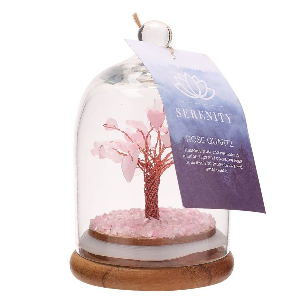 Árbol Piedras Preciosas Cuarzo Rosa Widdop