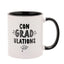 Taza Graduación Interior Negro Congratulations WIDDOP