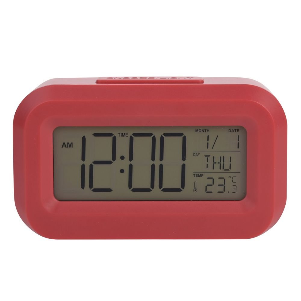 Reloj LED Hometime Brights rojo - Widdop