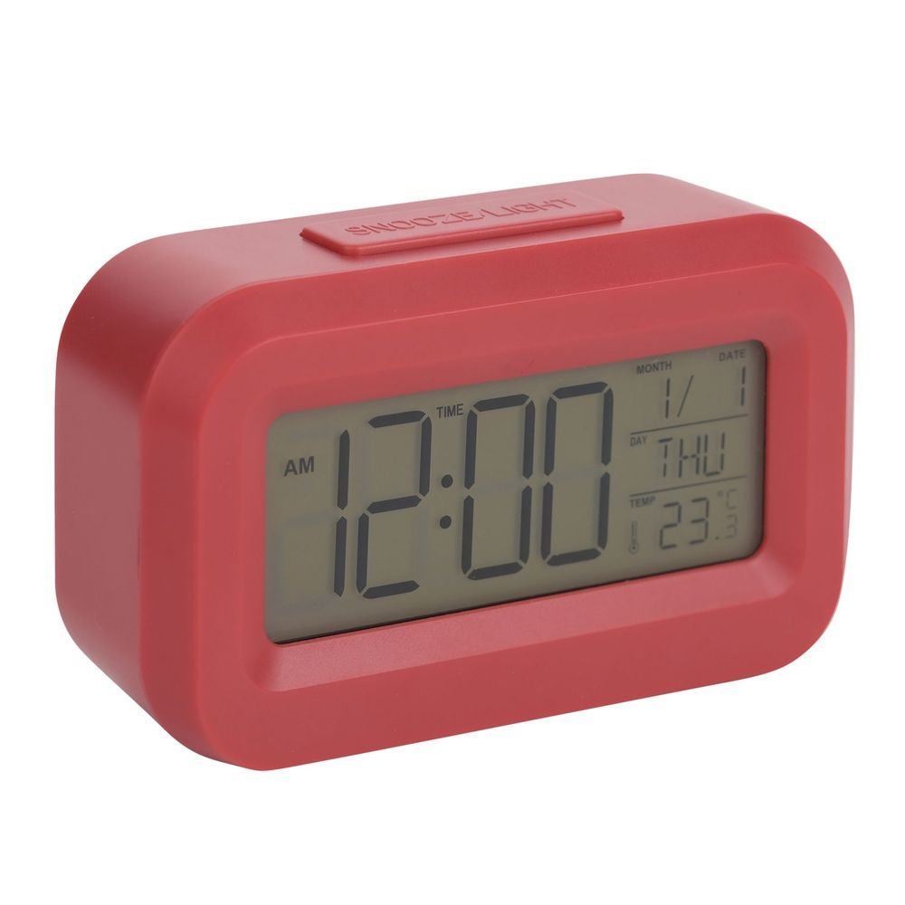 Reloj LED Hometime Brights rojo - Widdop