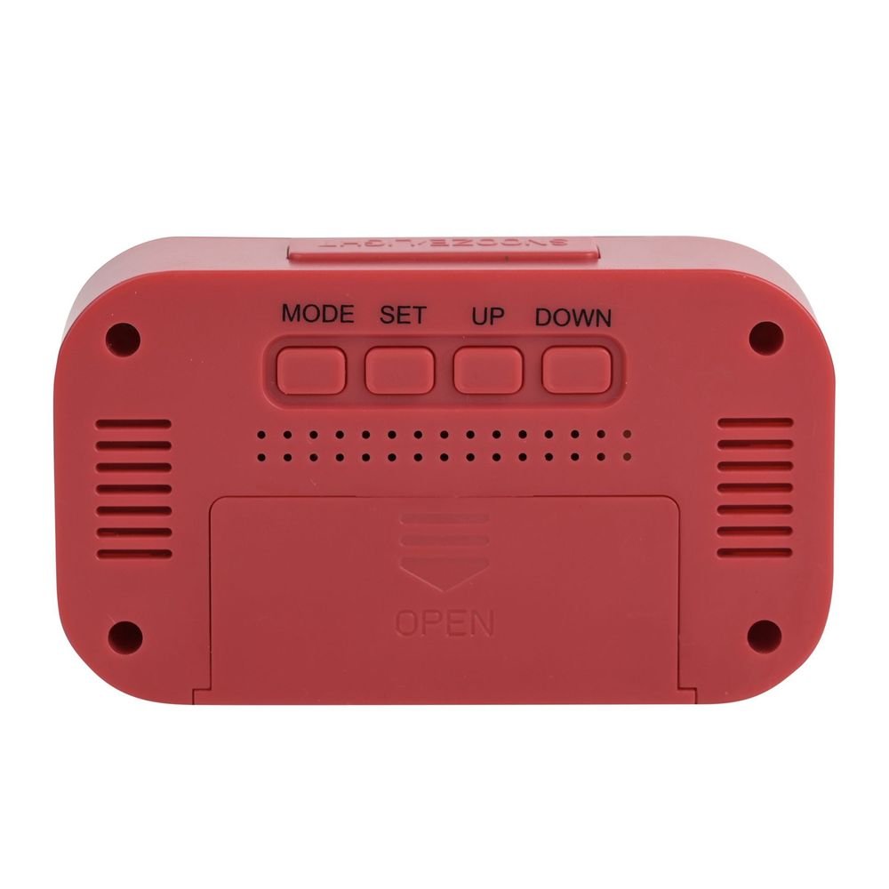 Reloj LED Hometime Brights rojo - Widdop