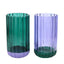 SET 2 VASOS MORADO Y VERDE RASPBERRY BLOSSOM | WIDDOP | 1 UNIDAD | 5063322018202