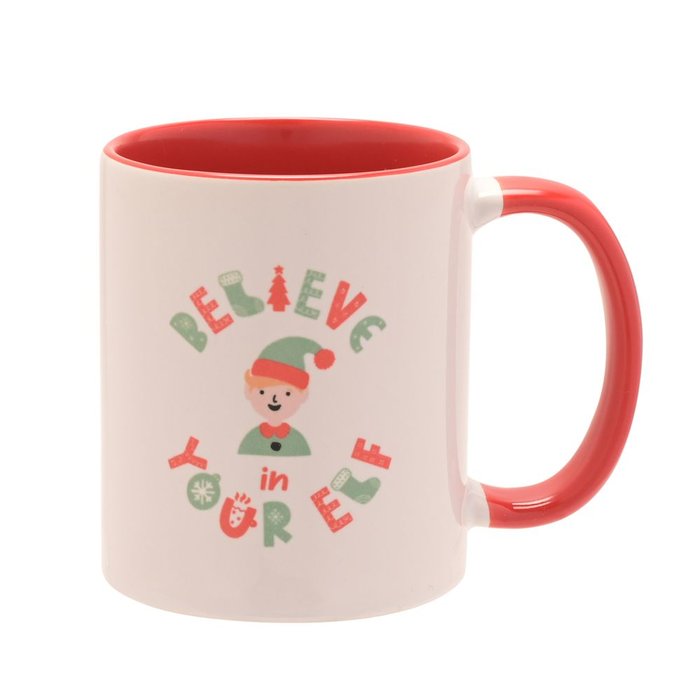 TAZA ELFO BELIEVE IN YOUR ELVES | WIDDOP NAVIDAD | 1 UNIDAD | 5063322018844 Imagen principal del producto