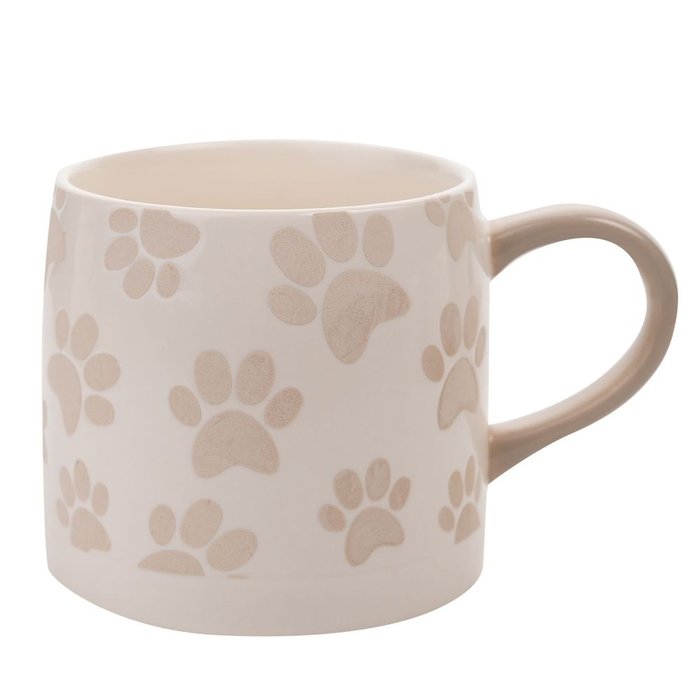 TAZA CERAMICA BLANCA HUELLAS | WIDDOP | 1 UNIDAD | 5063322021219 Imagen principal del producto