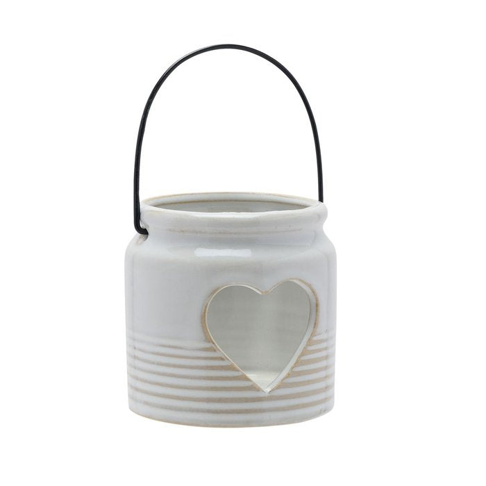 PORTAVELAS DE CERAMICA CORAZON | WIDDOP NAVIDAD | ENVASE 6 UDS. UNIDAD | 15063322033585 Imagen principal del producto