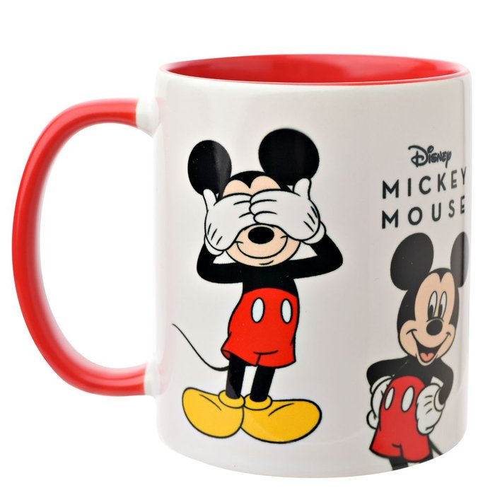 TAZA CERAMICA DISNEY - MICKEY + CAJA REGALO | WIDDOP DISNEY | 1 UNIDAD | 5063322045543