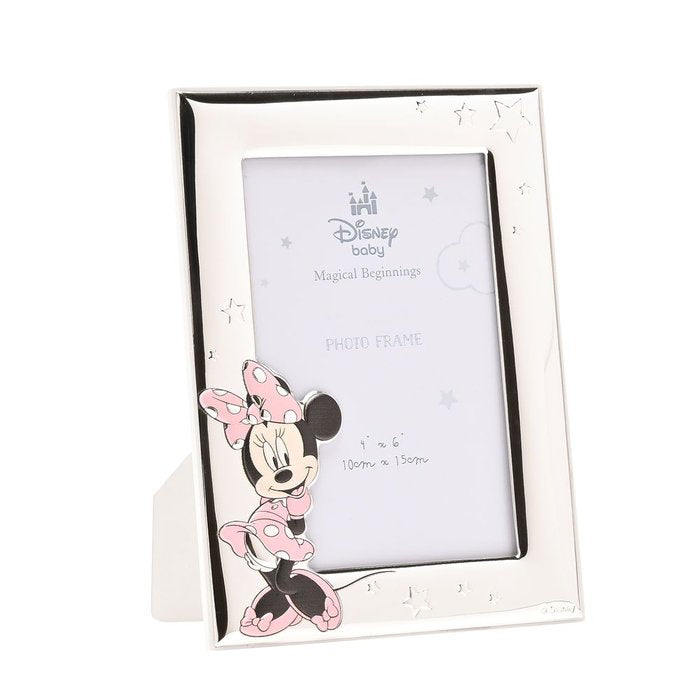 MARCO DE FOTOS PLATEADO DE MINNIE 10X15 | 1 UNIDADES | (WIDDOP DISNEY)