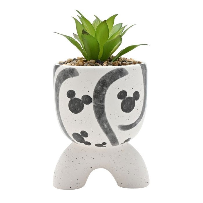 Macetero Patas Mickey con Planta Sintética Widdop