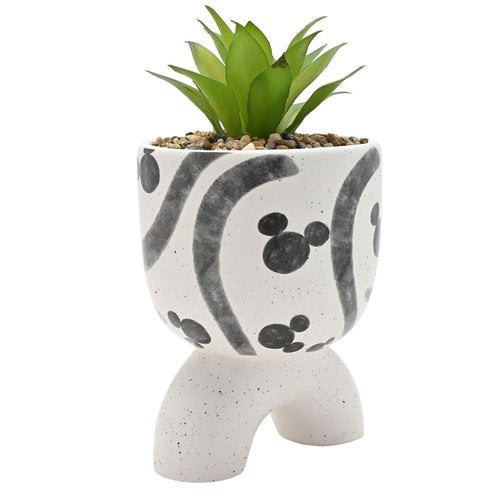 Macetero Patas Mickey con Planta Sintética Widdop