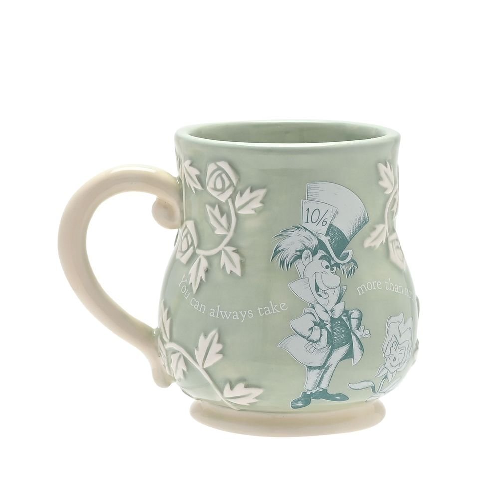 TAZA RELIEVE ALICIA PAIS DE LAS MARAVILLAS SOMBRERERO LOCO | WIDDOP DISNEY | 1 UNIDAD | 5063322048537