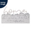 Placa repisa Casitas Home Widdop, pack 3 unidades