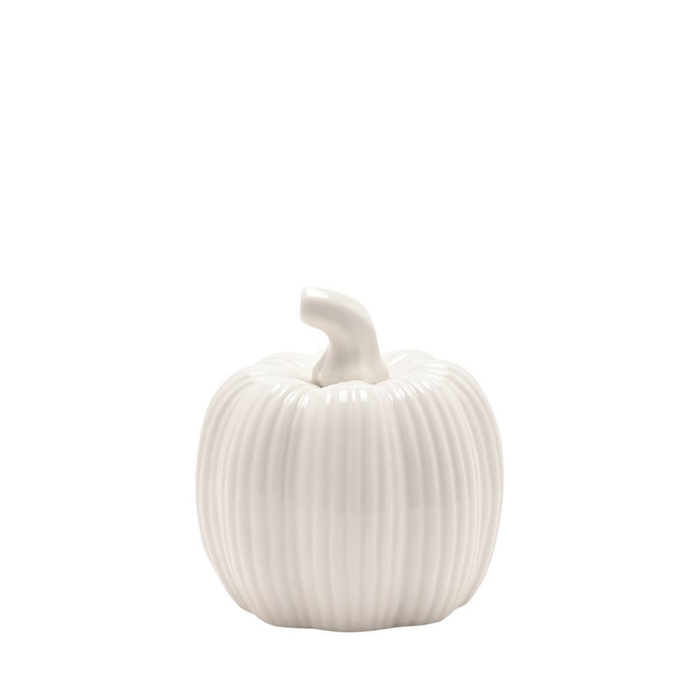 Adorno calabaza blanca Country Living, pack de 6