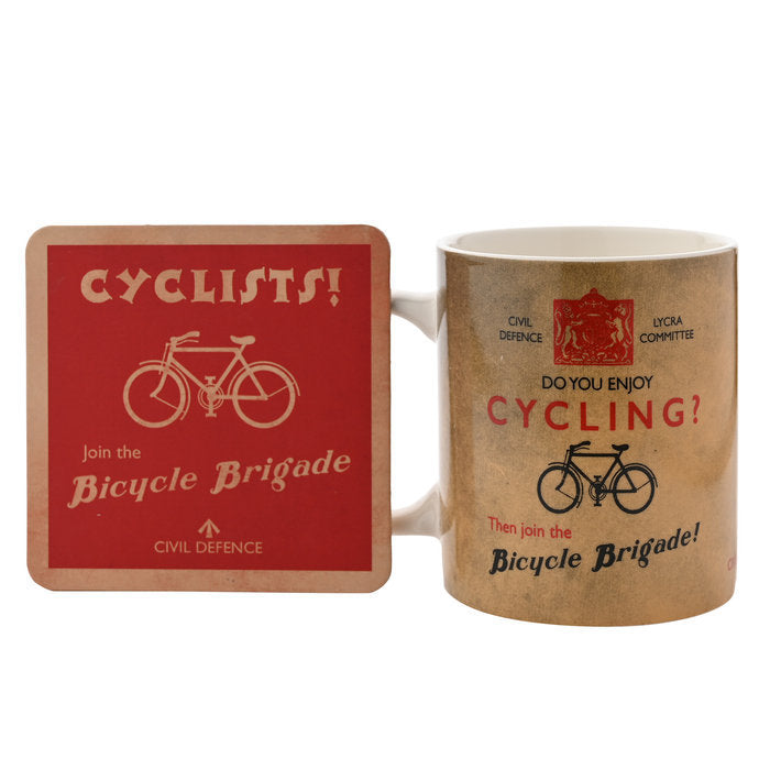 SET TAZA Y POSAVASOS BICICLETA | WIDDOP | 1 UNIDAD | 5063322055733 Imagen principal del producto
