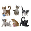 Decoracion Figuras Gato la Mejor de Su Raza WIDDOP