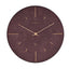 Reloj pared resina Amatista y Oro Widdop 30 cm