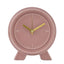 Reloj Sobremesa Cerámica Arcilla Rosa Marca WIDDOP