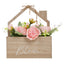 JARDINERA MADERA CON FLORES ARTIFICIALES | WIDDOP | 1 UNIDAD | 5063322068146