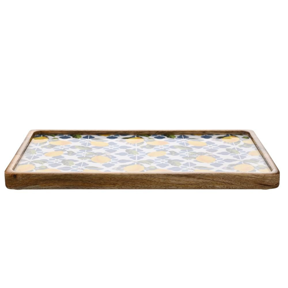 Bandeja madera limones 40 cm Widdop