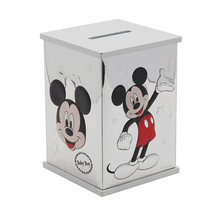 HUCHA DE PLATA MICKEY MOUSE DE DISNEY MADERA BLANCA | WIDDOP DISNEY | 1 UNIDAD | 5063322077513 Imagen principal del producto