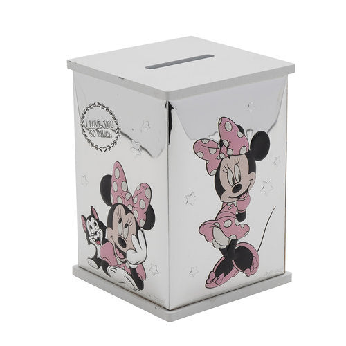 HUCHA DE PLATA MINNIE MOUSE DE DISNEY MADERA BLANCA | WIDDOP DISNEY | 1 UNIDAD | 5063322077520 Imagen principal del producto