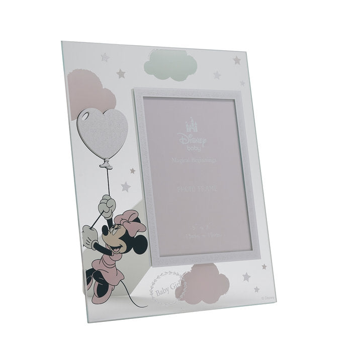 MARCO FOTOS CRISTAL BAÑADO EN PLATA MINNIE MOUSE 13X18 | 1 UNIDADES | (WIDDOP DISNEY) Imagen principal del producto