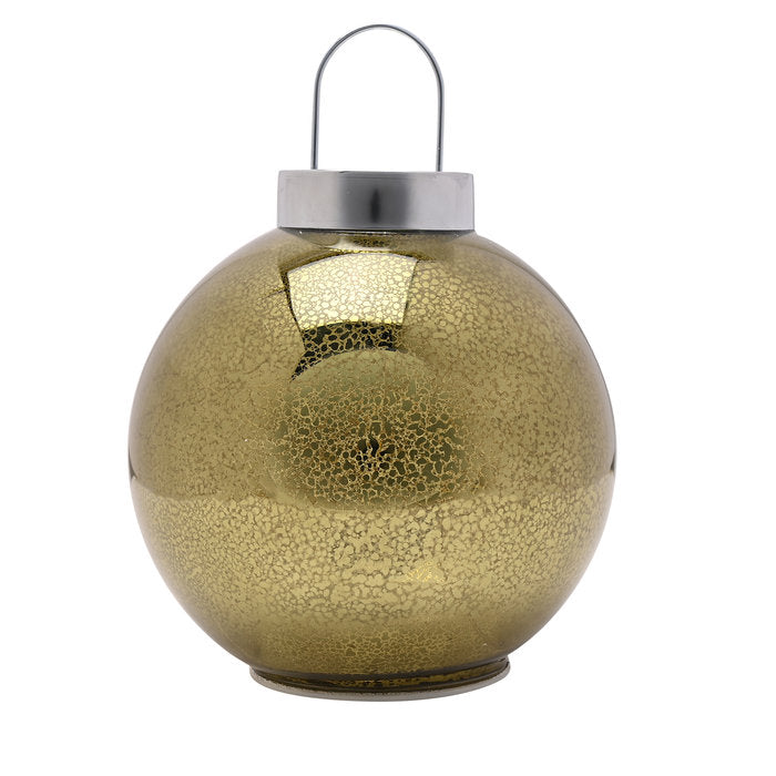 Bola Cristal Decorativa con Luz LED 15 cm WIDDOP Navidad Imagen principal del producto
