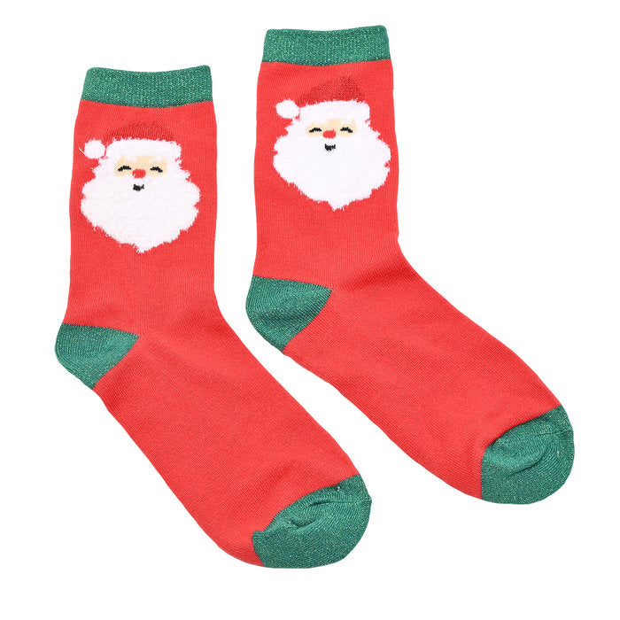 CALCETINES DE PAPA NOEL ROJO Y VERDE | WIDDOP NAVIDAD | 1 UNIDAD | 5063322093292 Imagen principal del producto