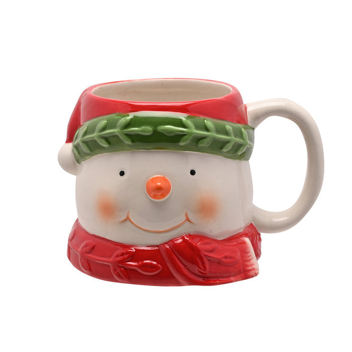 Taza Cerámica Forma Muñeco Nieve Widdop Navidad Imagen principal del producto