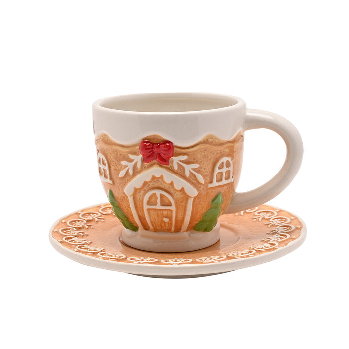 TAZA Y PLATILLO CERAMICA PAN DE JENGIBRE | WIDDOP NAVIDAD | 1 UNIDAD | 5063322095463 Imagen principal del producto