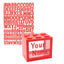 HUCHA PERSONALIZABLE BANK BLOX ROJA | WIDDOP | 1 UNIDAD | 5063322101799