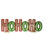 Lampara LED Hohoho 32 cm Widdop Navidad
