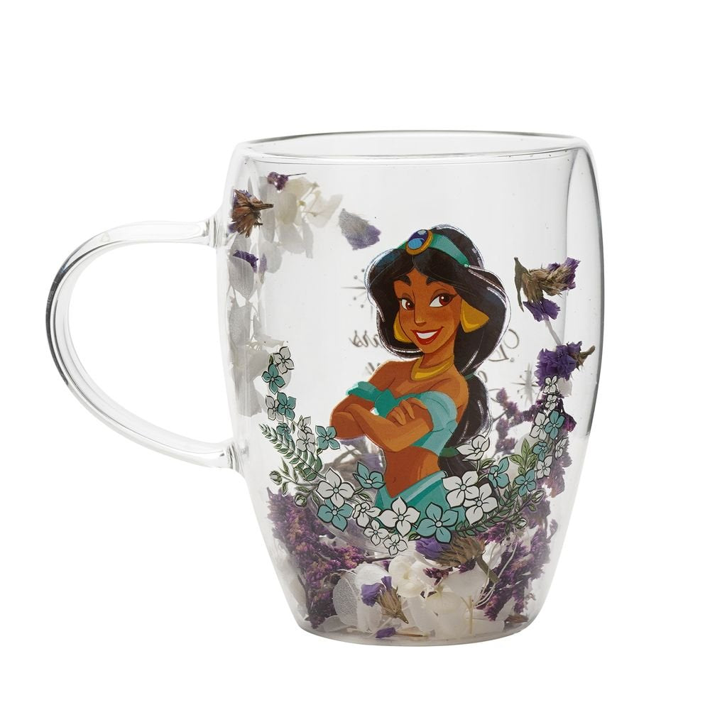 TAZA CRISTAL FLORES SECAS JAZMINE | WIDDOP DISNEY | 1 UNIDAD | 5063322117684 Imagen principal del producto