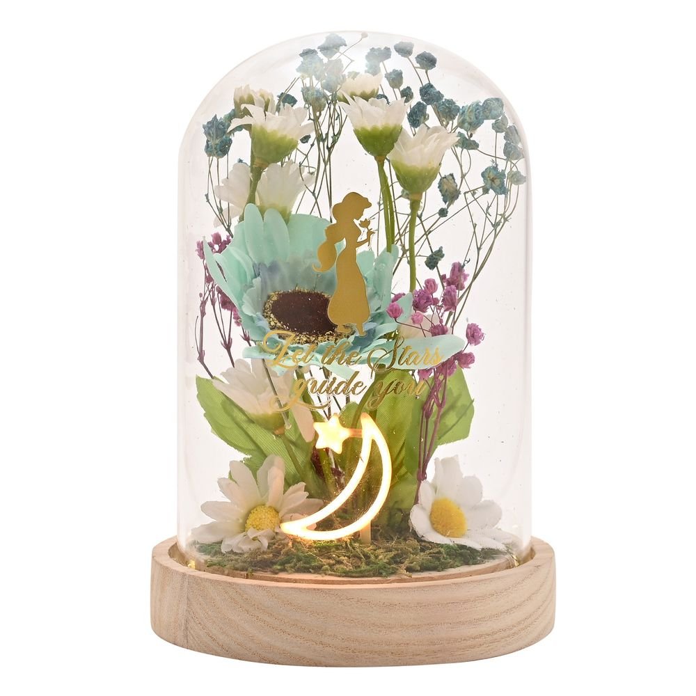 PRINCESAS DISNEY FLORES EN CAMPANA CON LUZ NEON JASMINE | WIDDOP DISNEY | 1 UNIDAD | 5063322118056 Imagen principal del producto